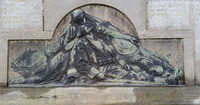 Wereldoorlog I monument in het 8ste district, Sint-Salvatorstraat Gent - 1921